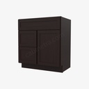AP-S3021DL-34-1/2"" Combo Vanity with Left Drawer | Forevermark Pepper Shaker