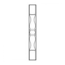AP-TP3/WF34-1/2"" Full Decor Leg with Wall Filler | Forevermark Pepper Shaker