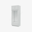 GW-OM3390B Tall Double Oven / Oven Microwave Cabinet | Forevermark Gramercy White