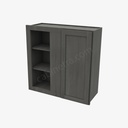 AG-WBLC30/33-3030 Wall Blind Corner Cabinet | Forevermark Greystone Shaker