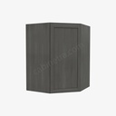 AG-WDC273615 Wall Diagonal Corner Cabinet | Forevermark Greystone Shaker
