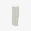 TQ-WP2496B Tall Wall Pantry Cabinet with Butt Doors | Forevermark Townplace Crema