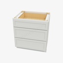 VW-DB30(3) 3 Drawer Pack Base Cabinet | Forevermark Visa White