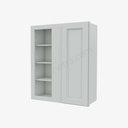 TW-WBLC30/33-3036 Wall Blind Corner Cabinet | Forevermark Uptown White