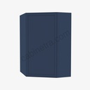 PD-WDC2442 Wall Diagonal Corner Cabinet | Forevermark Petit Blue