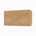 PS-W3324B Double Door Wall Cabinet | Forevermark Petit Sand