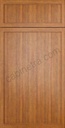 PR-EPB24D Decorative Base End Door | Forevermark Petit Brown