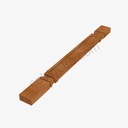 PR-POLE75-W342 Half Decor Leg including WF3 | Forevermark Petit Brown