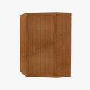 PR-WDC274215 Wall Diagonal Corner Cabinet | Forevermark Petit Brown