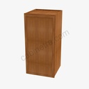 PR-W0930 Single Door Wall Cabinet | Forevermark Petit Brown