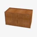 PR-W3315B Double Door Wall Cabinet | Forevermark Petit Brown