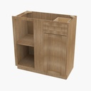 AR-BBLC39/42-36""W Base Blind Corner Cabinet | Forevermark Woodland Brown