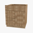 AR-S3021DL-34-1/2"" Combo Vanity with Left Drawer | Forevermark Woodland Brown