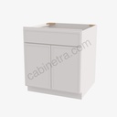 PW-S3621B-34-1/2"" Sink Base Vanity with Drawers | Forevermark Petit White