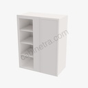 PW-WBLC30/33-3030 Wall Blind Corner Cabinet | Forevermark Petit White