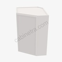 PW-WDC2430 Wall Diagonal Corner Cabinet | Forevermark Petit White