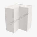 PW-WSQ2442 Easy Reach Wall Corner Cabinet | Forevermark Petit White