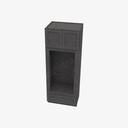 TS-OM3390B Tall Double Oven / Oven Microwave Cabinet | Forevermark Townsquare Grey