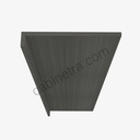 TS-REP2496(3)-3/4"" Refrigerator End Panel | Forevermark Townsquare Grey