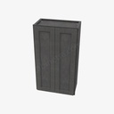 TS-W2442B Double Door Wall Cabinet | Forevermark Townsquare Grey