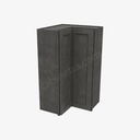 TS-WSQ2442 Easy Reach Wall Corner Cabinet | Forevermark Townsquare Grey