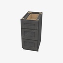 TS-DB15(3) 3 Drawer Pack Base Cabinet | Forevermark Townsquare Grey