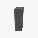 TS-W0930 Single Door Wall Cabinet | Forevermark Townsquare Grey