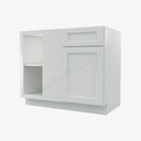 TW-BBLC42/45-39""W Base Blind Corner Cabinet | Forevermark Uptown White