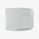 TW-BDCF36K-FL Base Diagonal Corner Floor Cabinet | Forevermark Uptown White