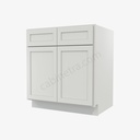 AW-B30B Double Door Base Cabinet | Forevermark Ice White Shaker